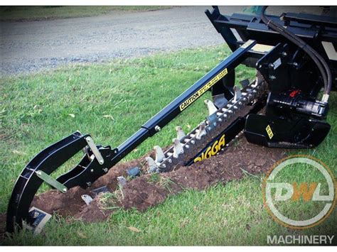 trencher for skid steer for sale|used trench digger for sale.